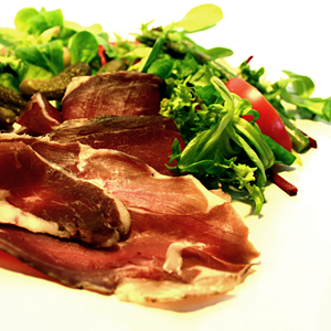 Premium quality oak smoked Lamb from Woodside Farm, Benenden.